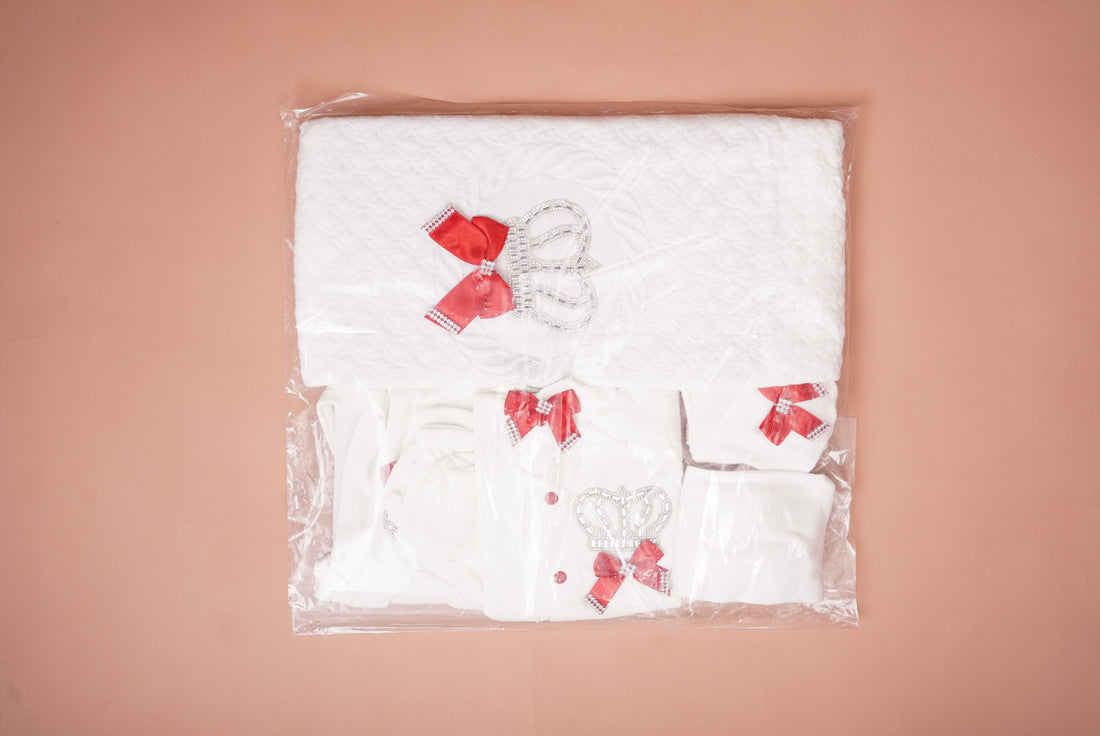 Royal beginnings - Diamond crown ensemble(Set of Qty - 9)