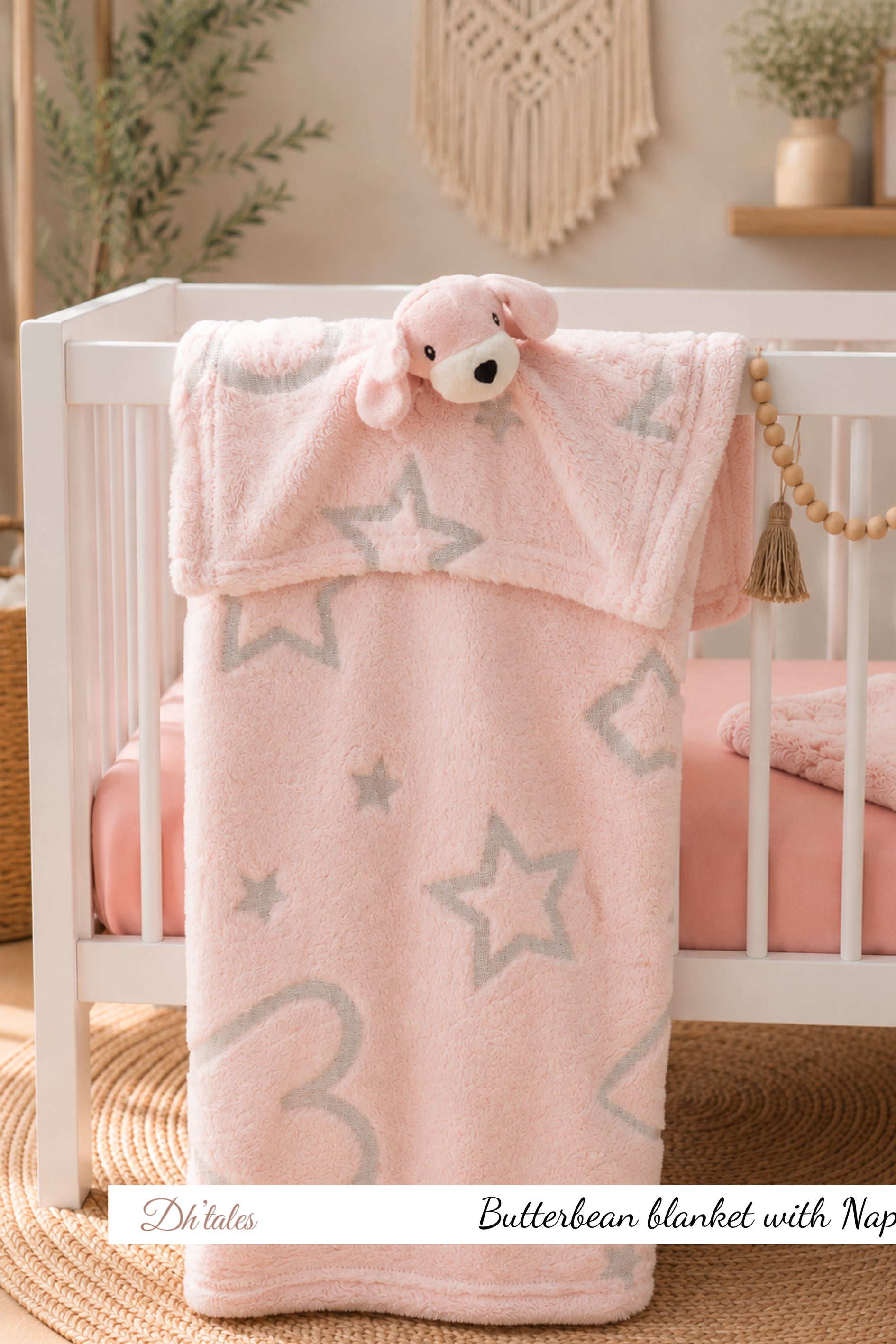 ButterBean blanket with napkin