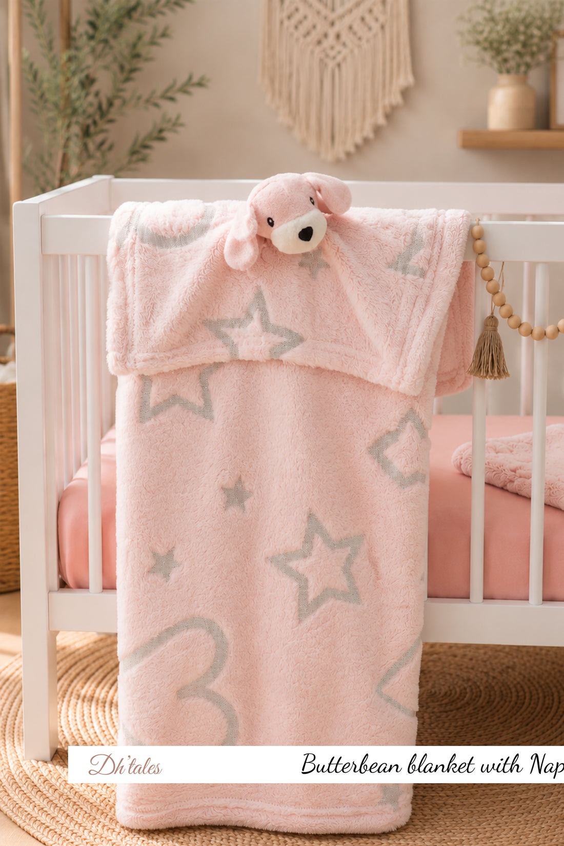 ButterBean blanket with napkin