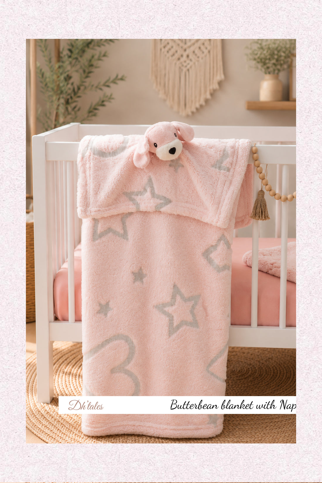 ButterBean blanket with napkin